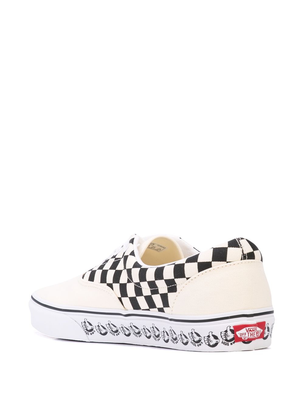 checkered sneakers - 3