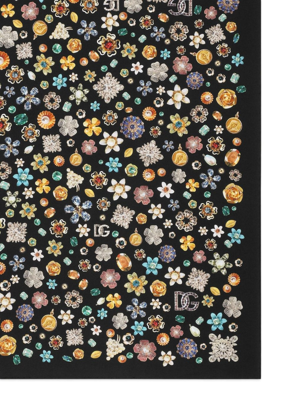 silk twill scarf - 2