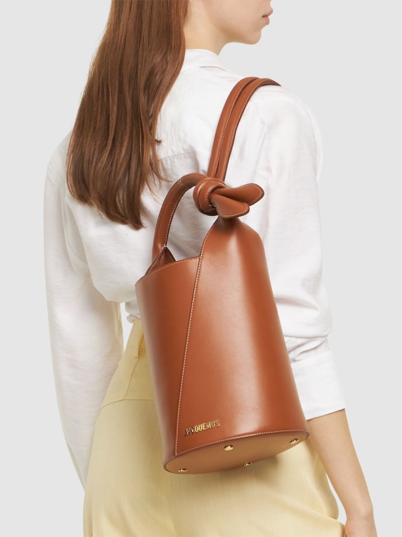Le Petit Tourni leather shoulder bag - 2