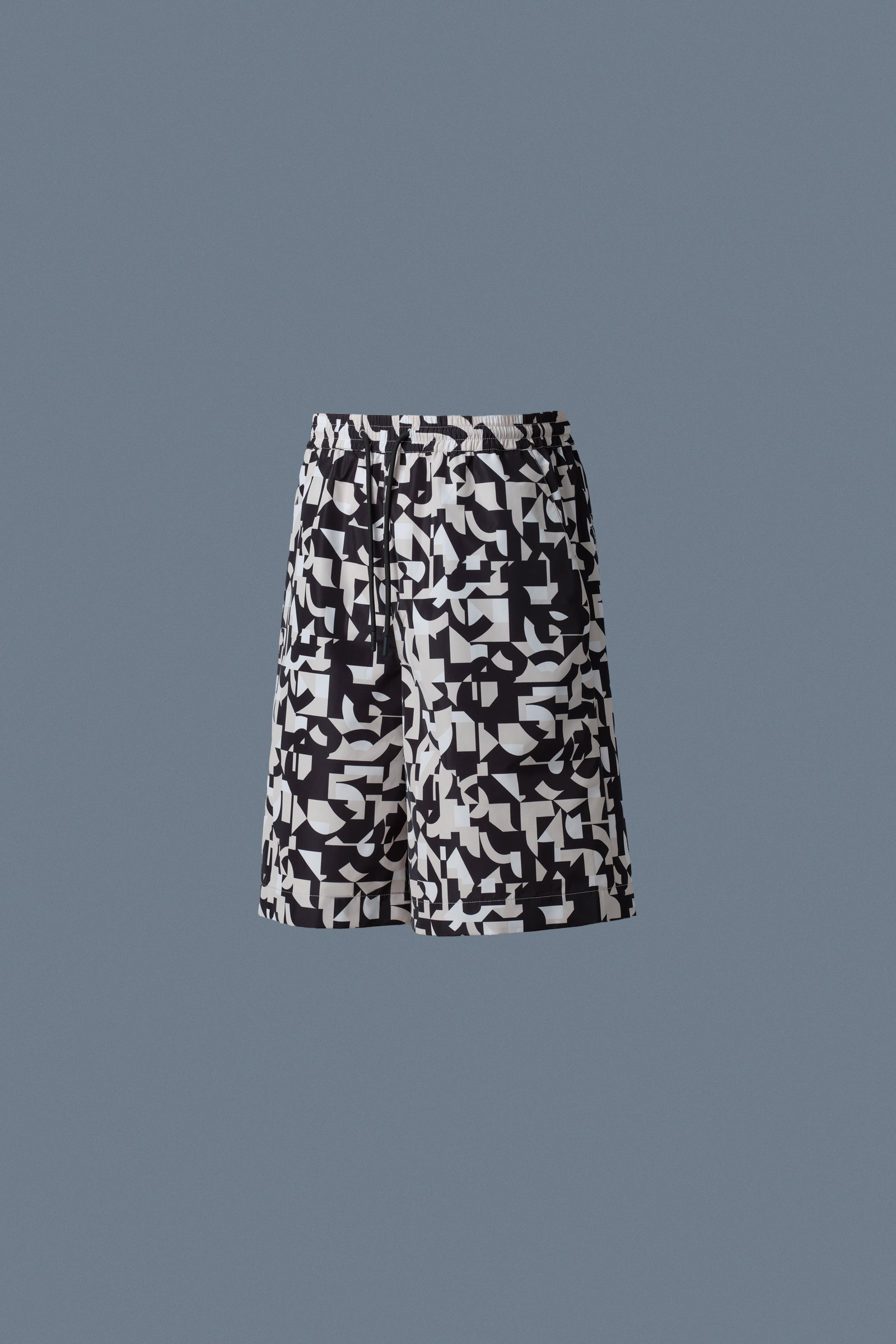 DANTE Abstract Geometric Recycled Shorts - 1