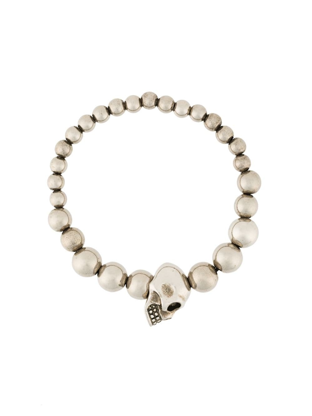 BEADED SKULL MOTIF BRACELET - 5