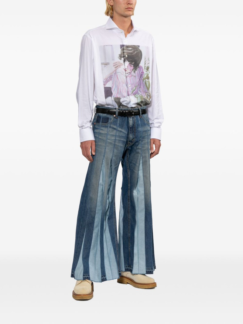 Junya Watanabe MAN x Guy Rover graphic-print long-sleeve shirt outlook