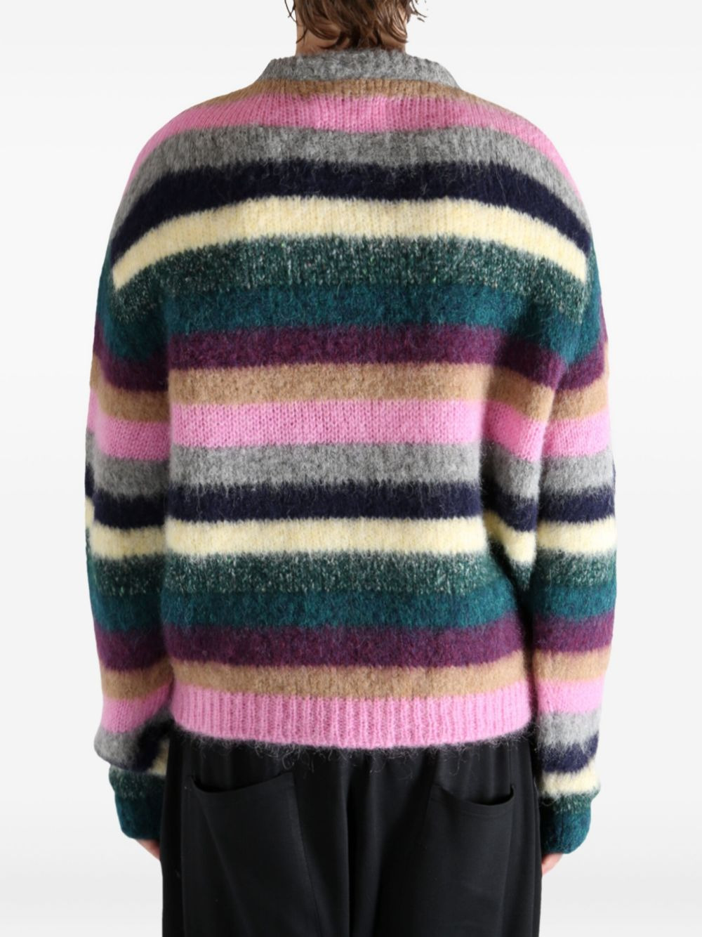 striped sweater - 4