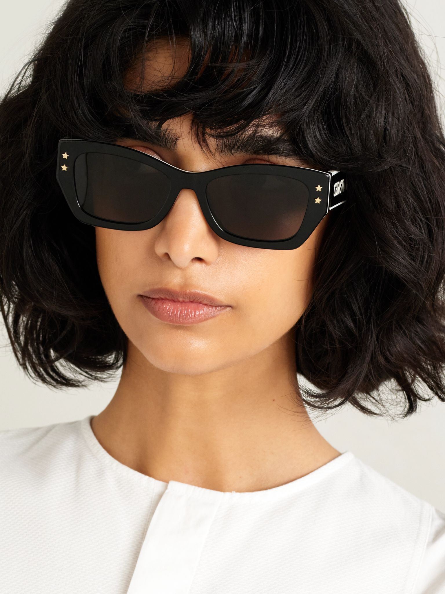 DiorPacific S2U rectangular-frame acetate sunglasses Black - 2