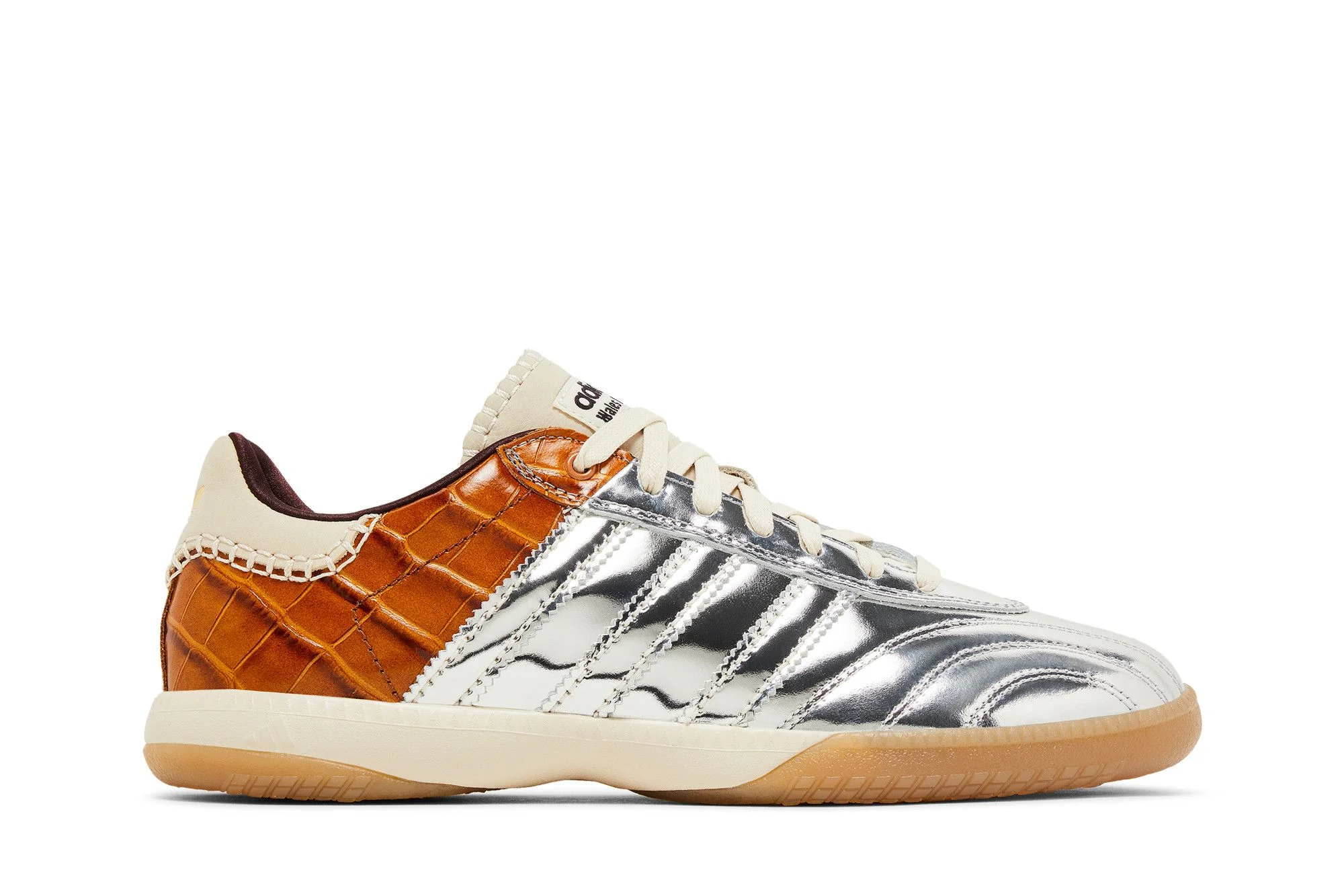 Wales Bonner x Samba Millennium 'Silver Metallic Easy Yellow' - 1