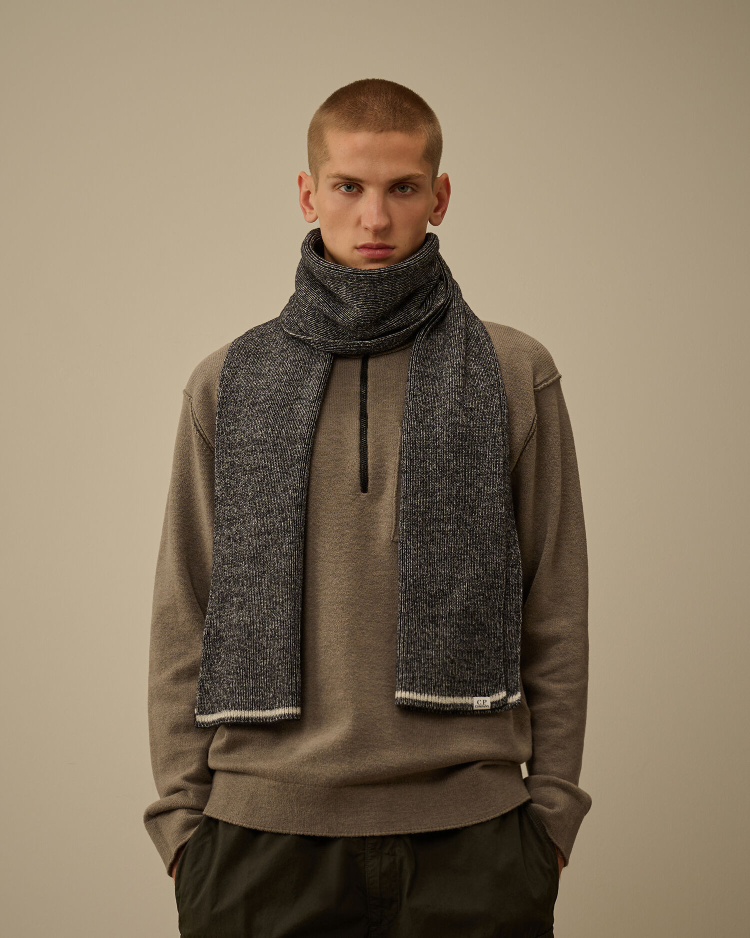 Fleece Knit Scarf - 2