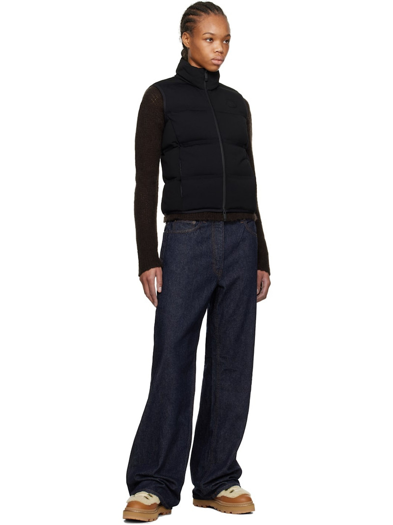 Moncler Black Quilted Down Vest outlook