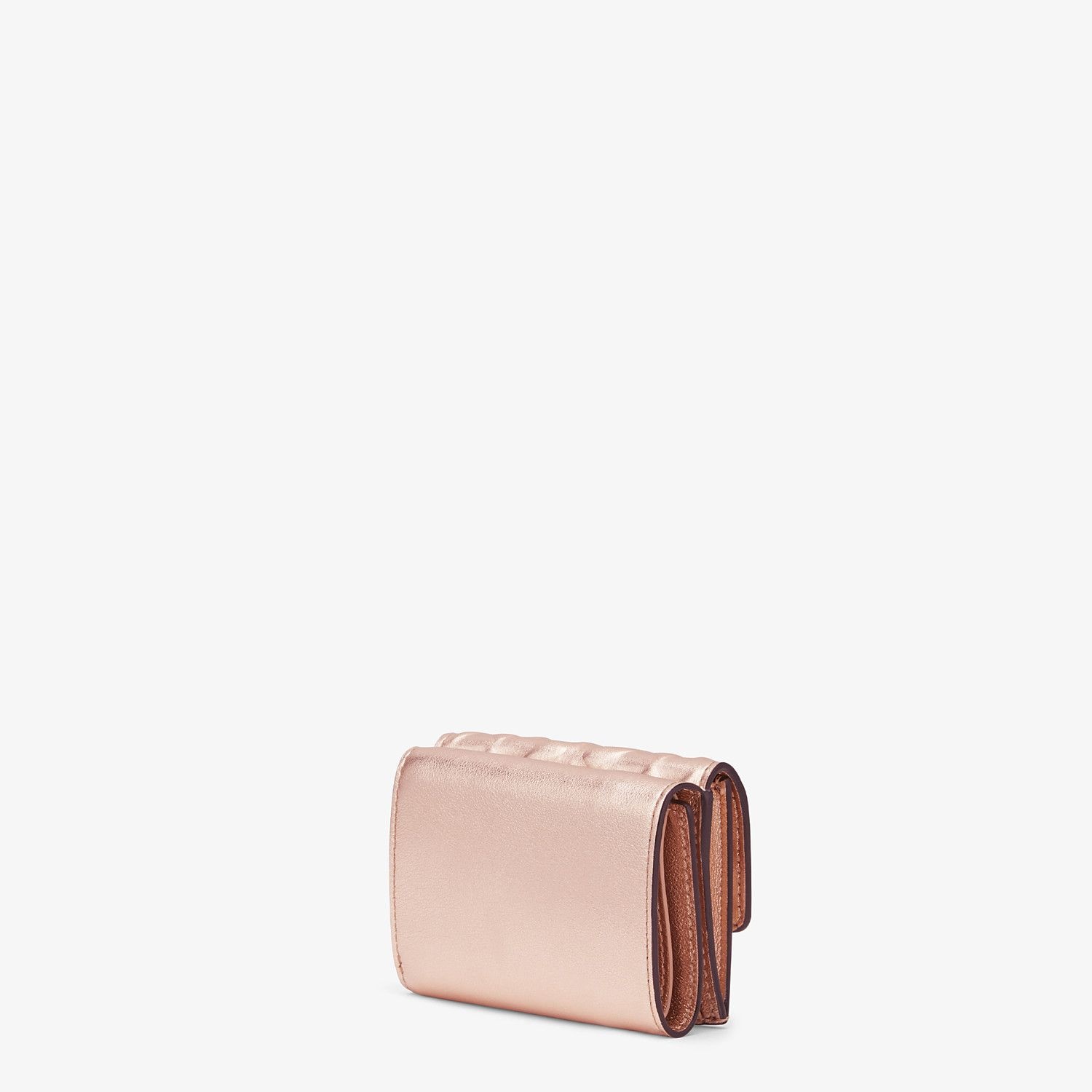 Pink leather wallet - 2