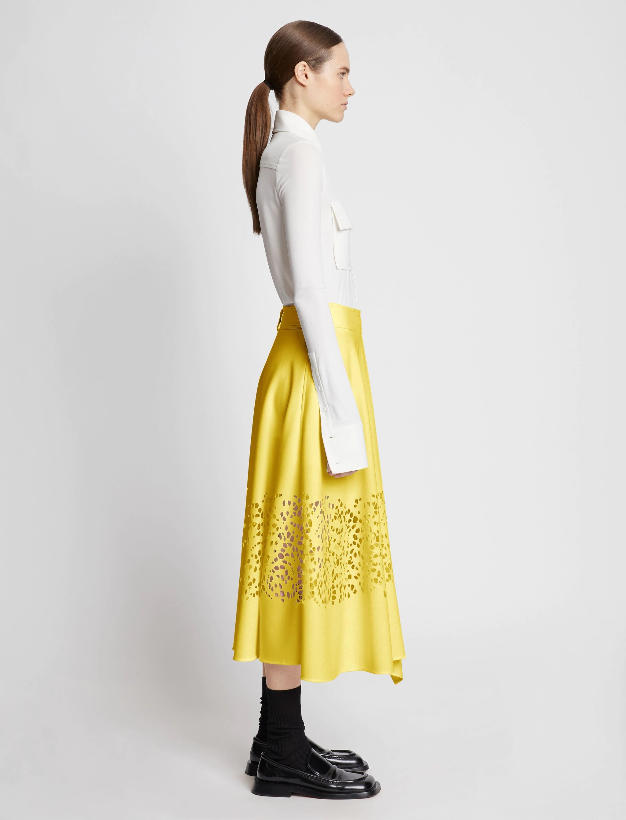 Broderie Anglaise Skirt - 3