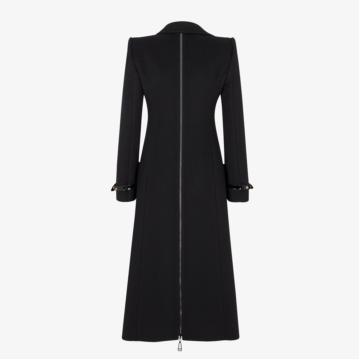 Black wool coat - 2