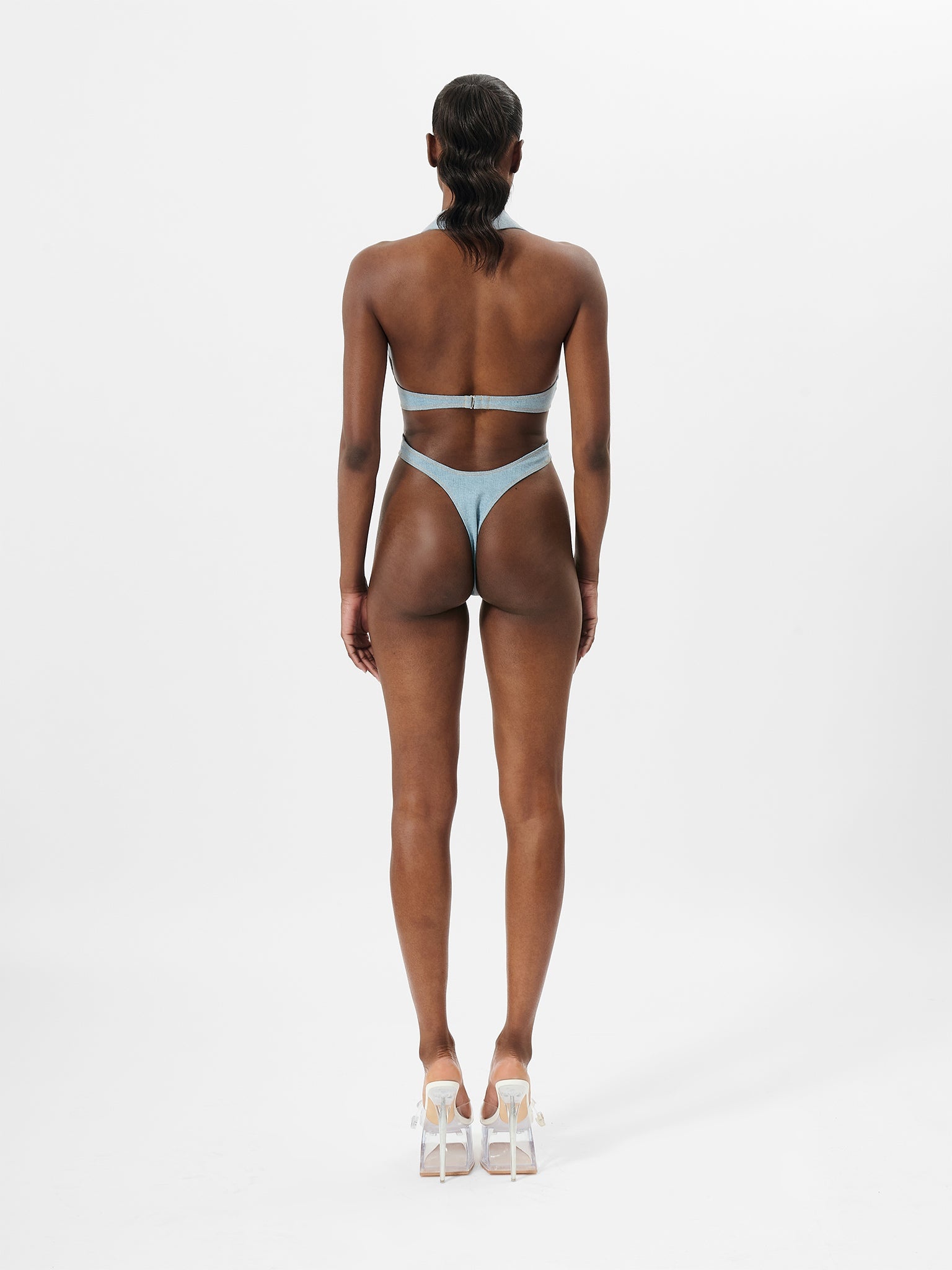 PORTIA BODYSUIT BLUE DENIM - 4