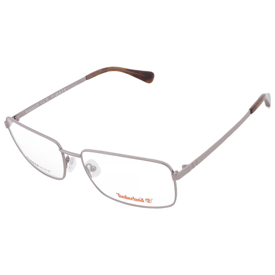 Timberland Demo Rectangular Men's Eyeglasses TB50038 008 64 - 3