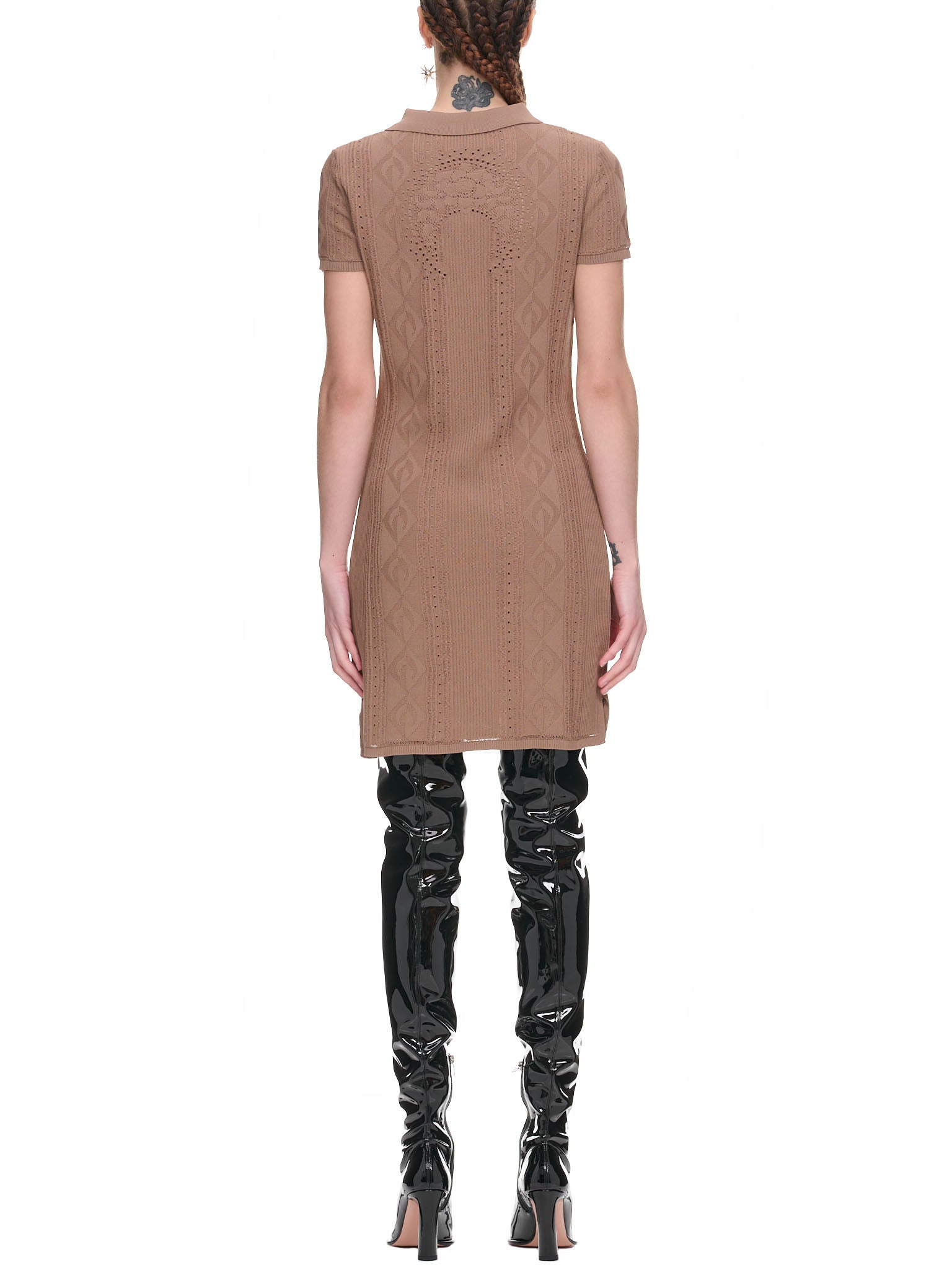 Pointelle Tennis Court Dress - 3