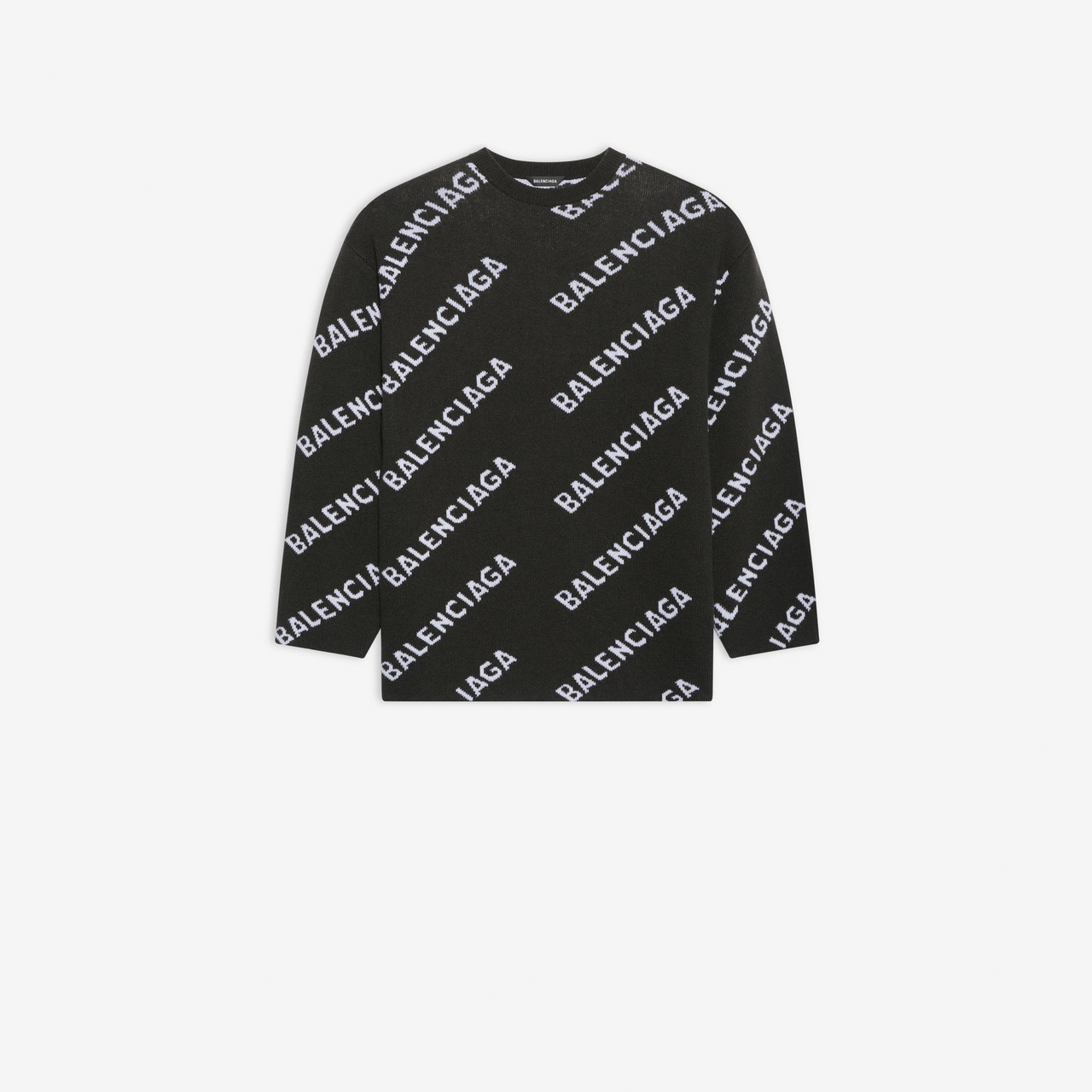 Allover Logo Crewneck - 1