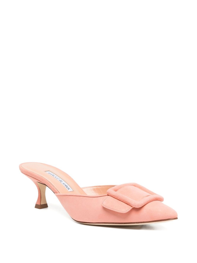 Manolo Blahnik 50mm Maysale mules outlook