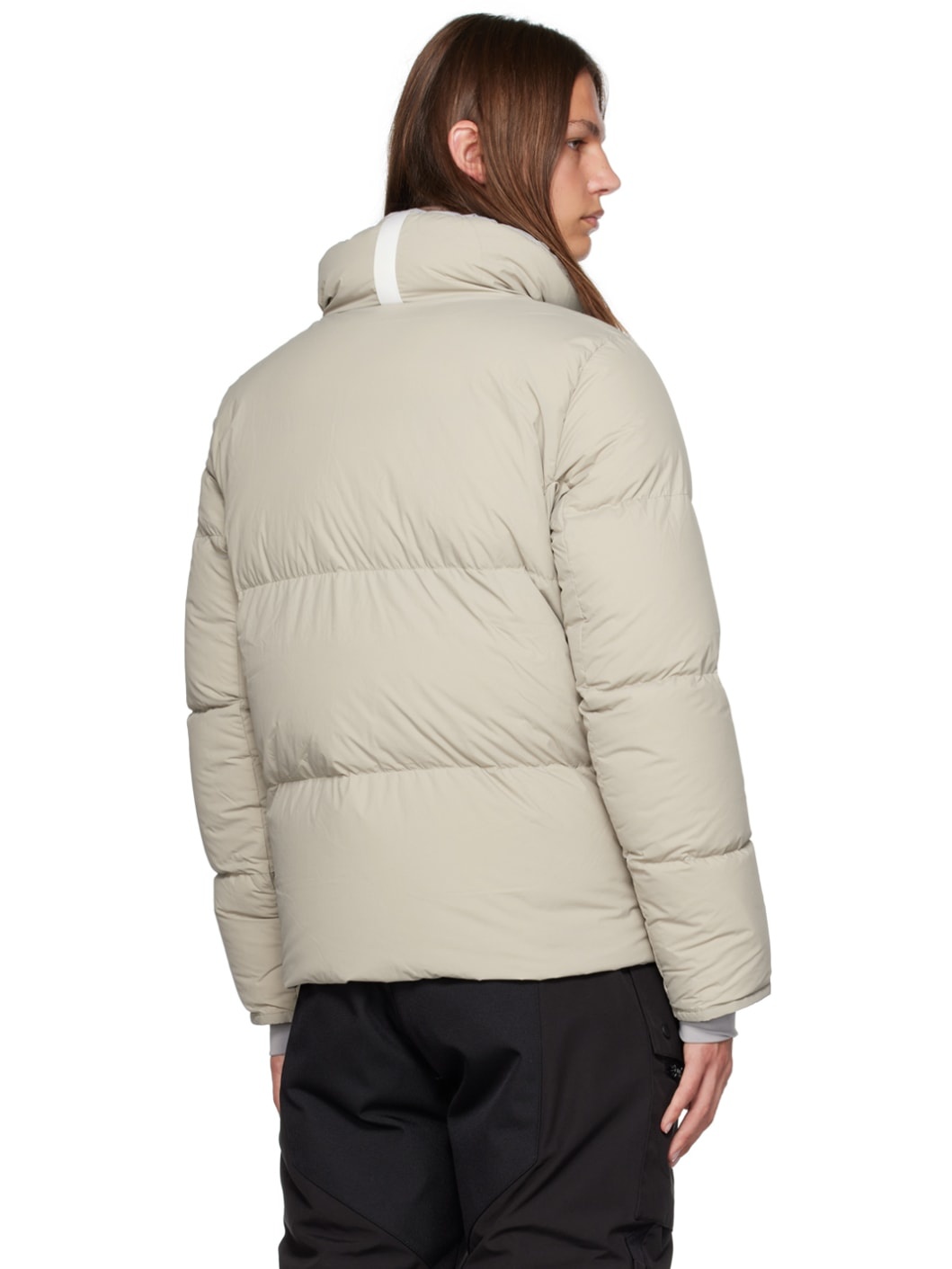 Taupe Everett Down Jacket - 3