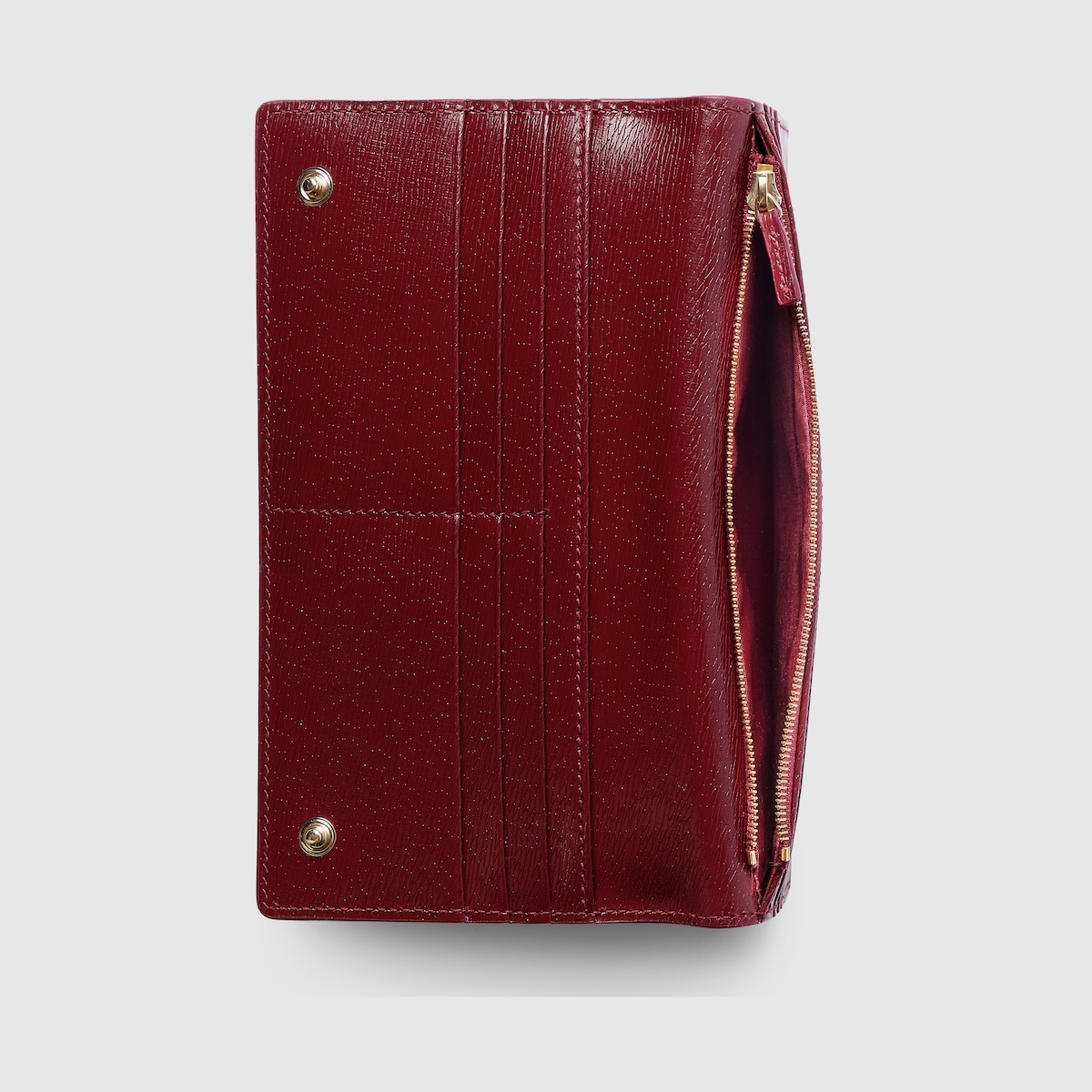 Continental wallet with Gucci script - 5