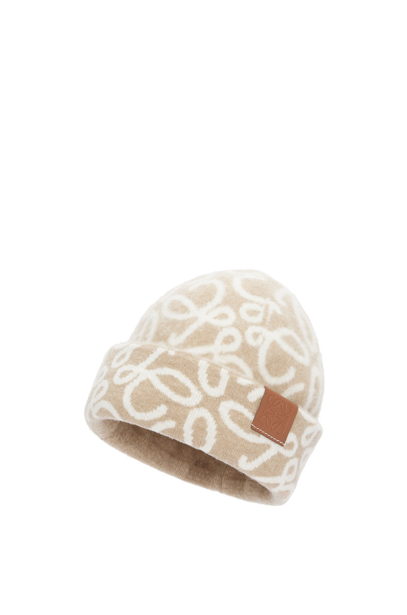 Anagram beanie in alpaca and wool 3