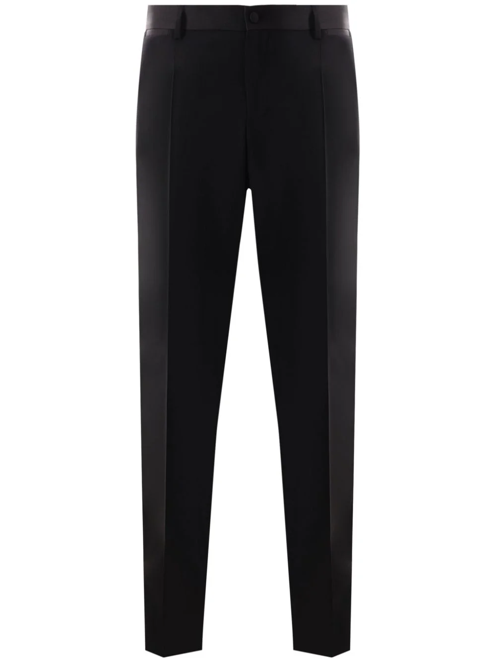pressed-crease tailored-cut trousers - 1