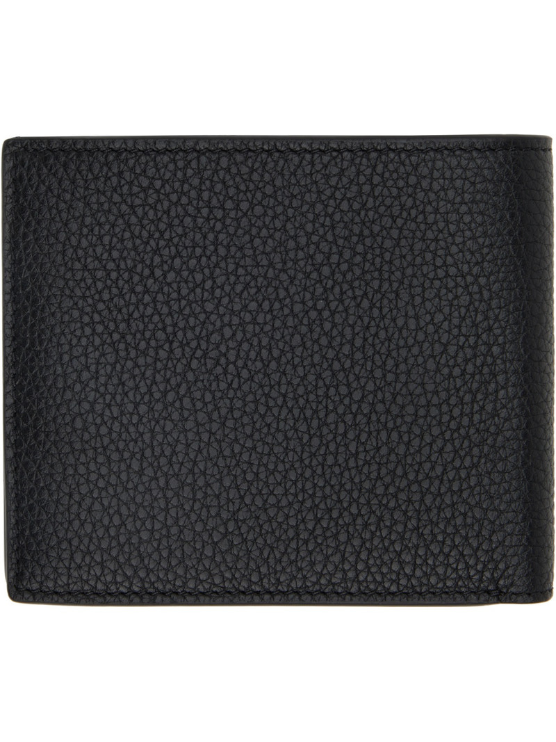 TOM FORD Black Grain Leather Classic Bifold Wallet outlook
