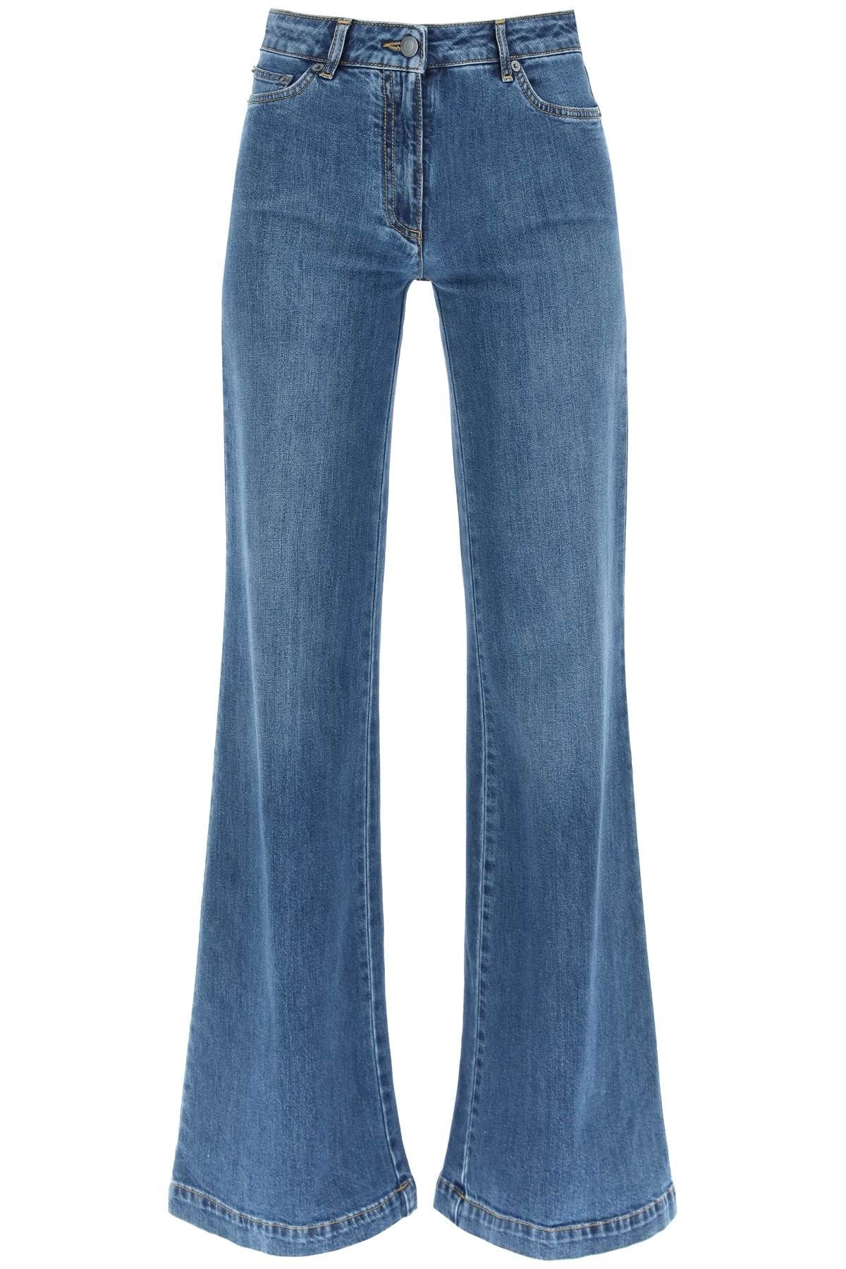 TEDDY BEAR FLARE JEANS - 1