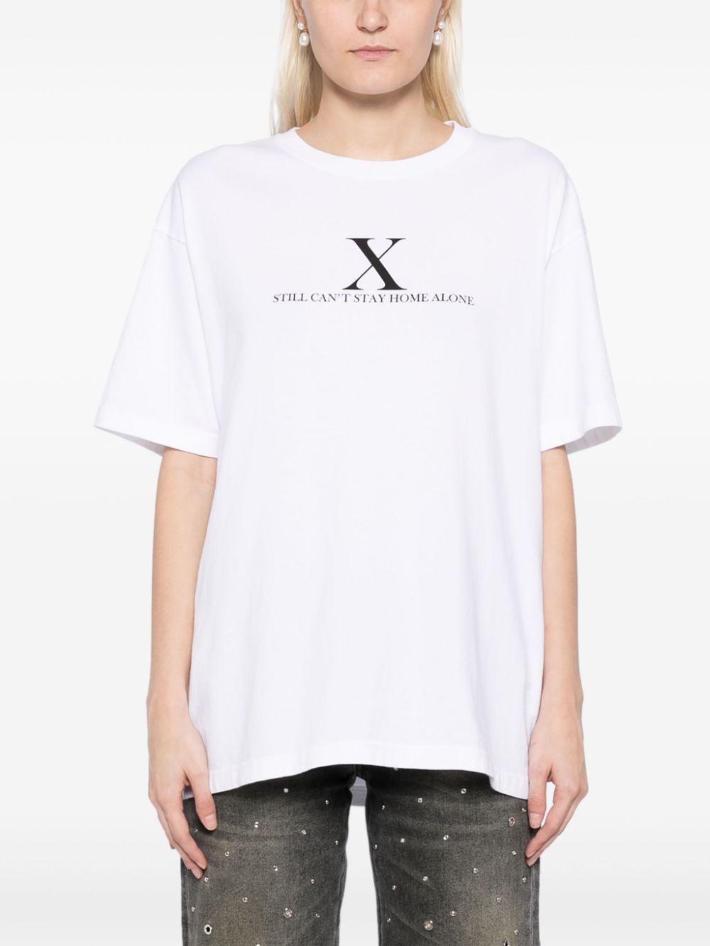 graphic-print cotton T-shirt - 3
