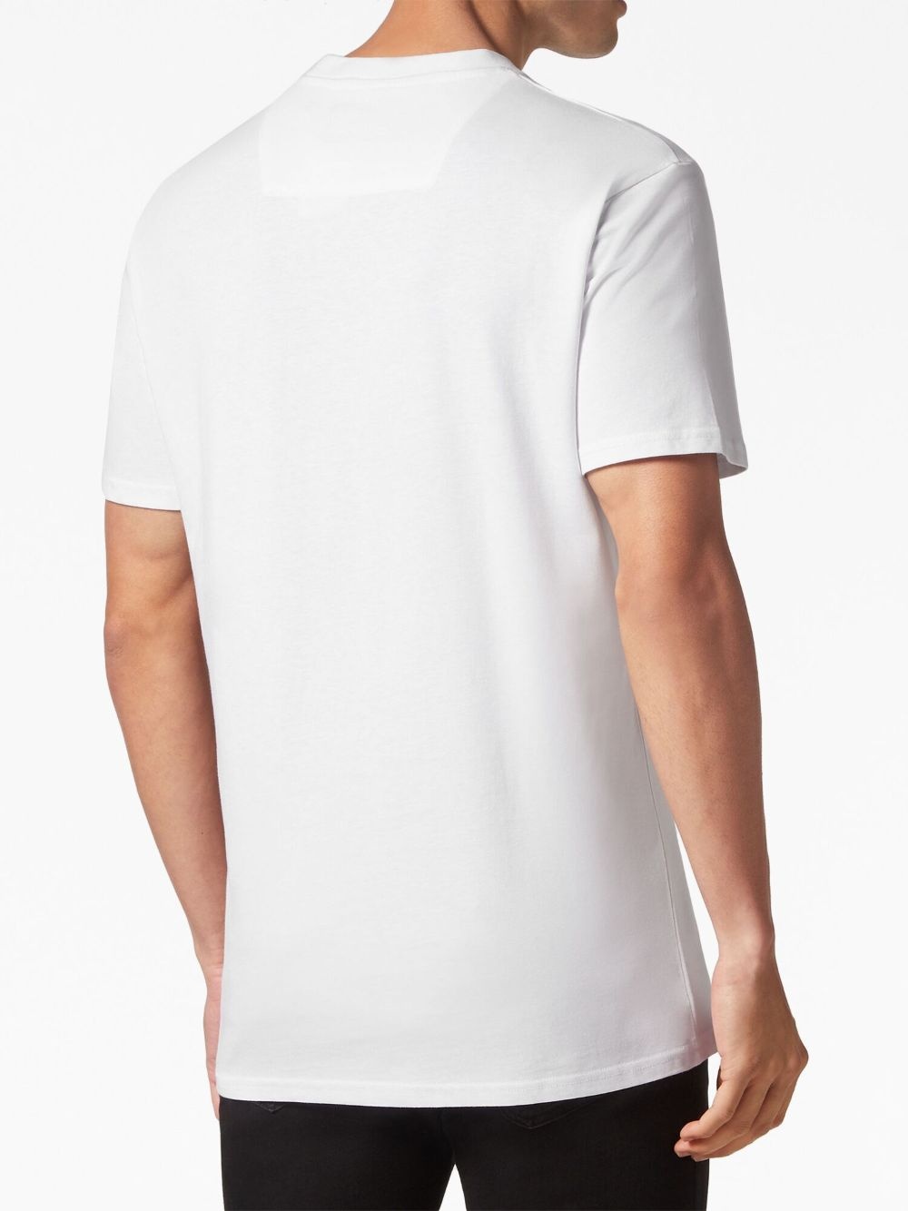 skull-print cotton T-shirt - 4