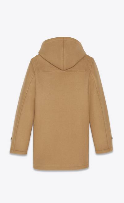 SAINT LAURENT duffle coat in wool outlook