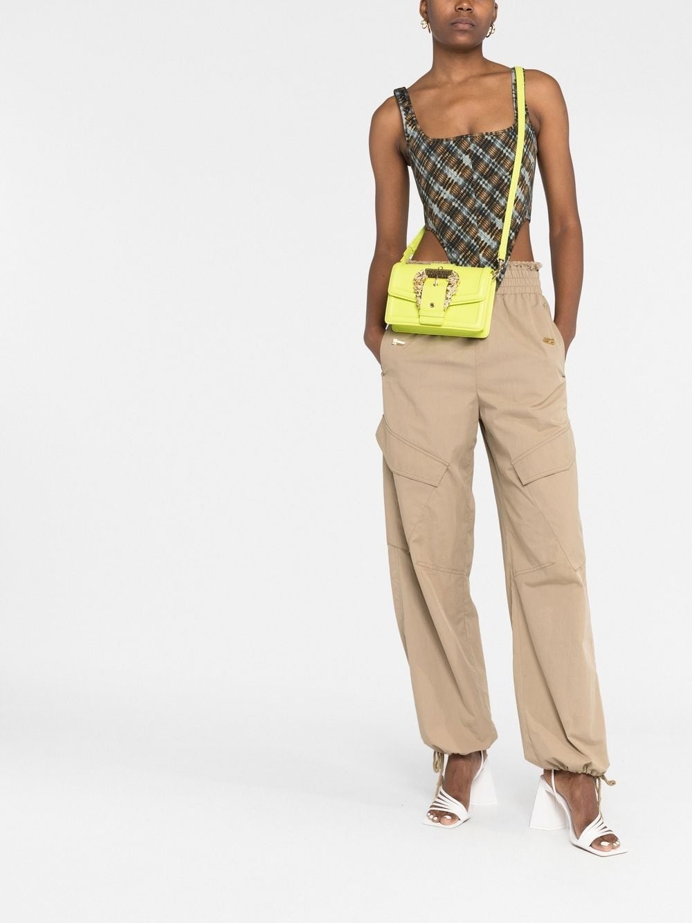 Baroque buckle shoulder bag - 2