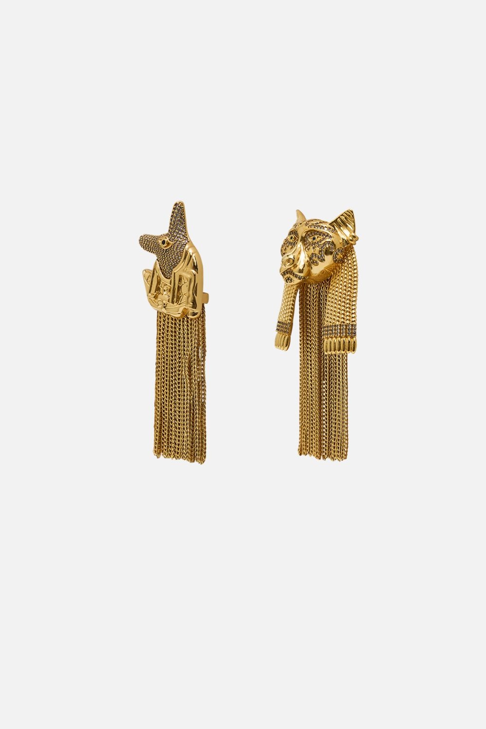 GLOBAL NOMAD TASSEL EARRINGS - 5