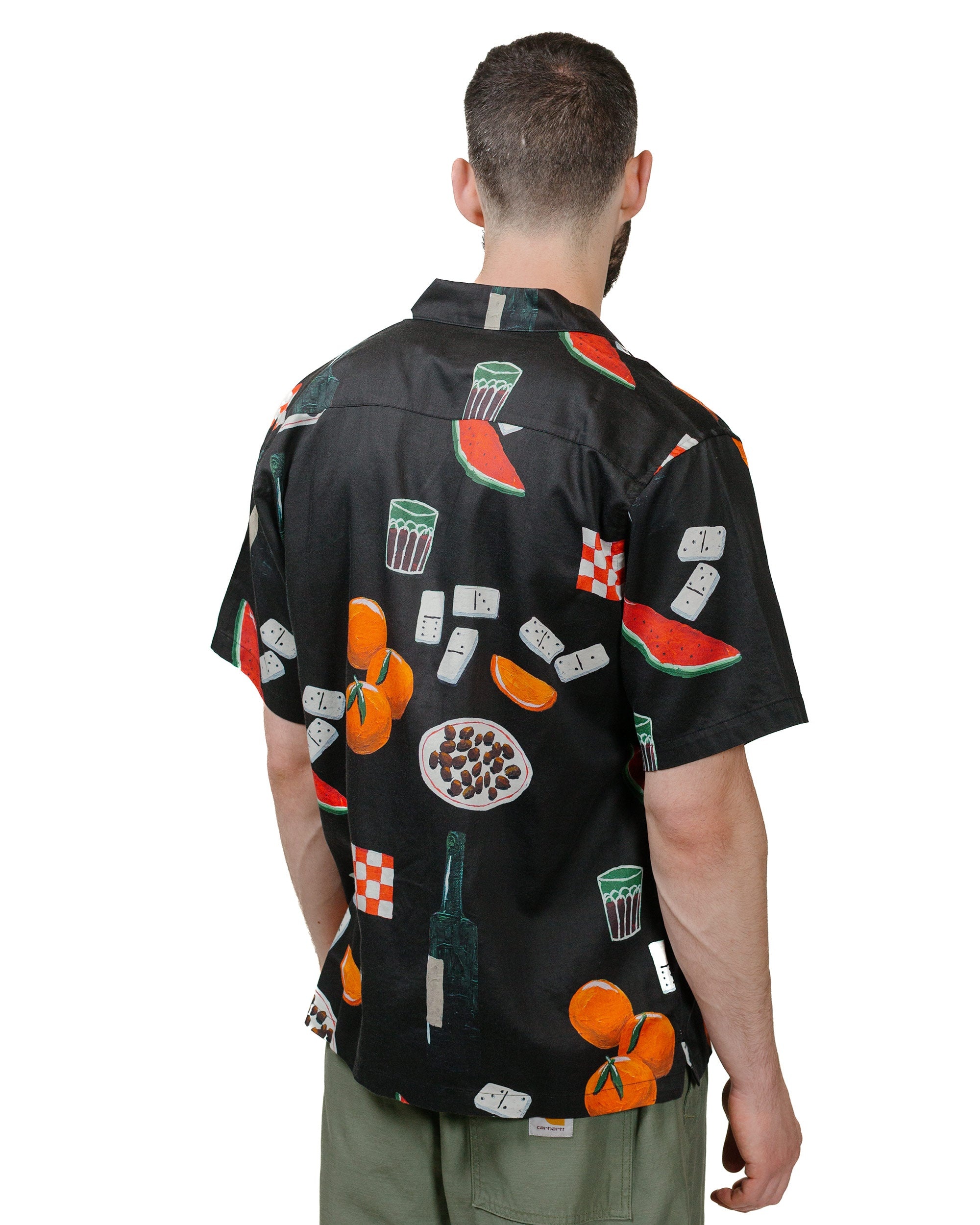 Carhartt W.I.P. Isis Maria Dinner Print Shirt Black - 3