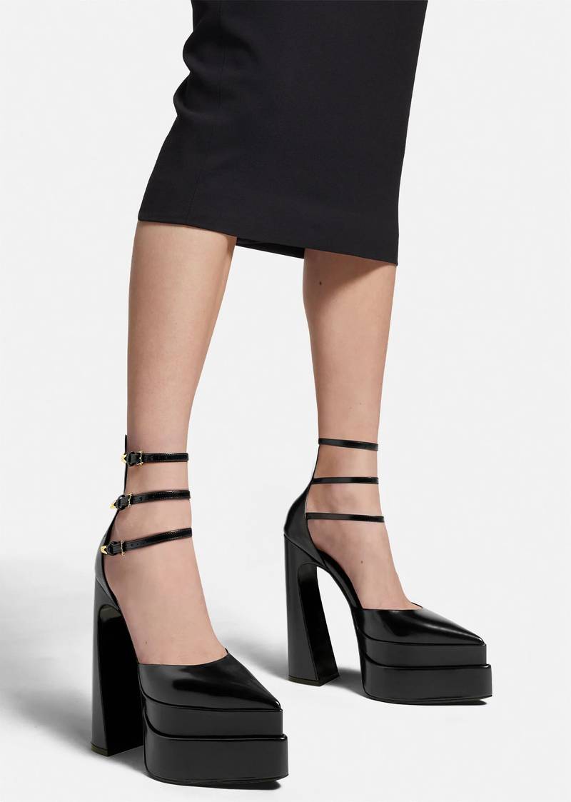 Aevitas Pointy Platform Pumps 5