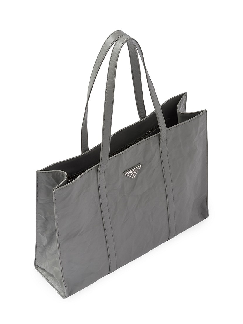 Prada Large Antique Nappa Leather Tote | saksfifthavenue