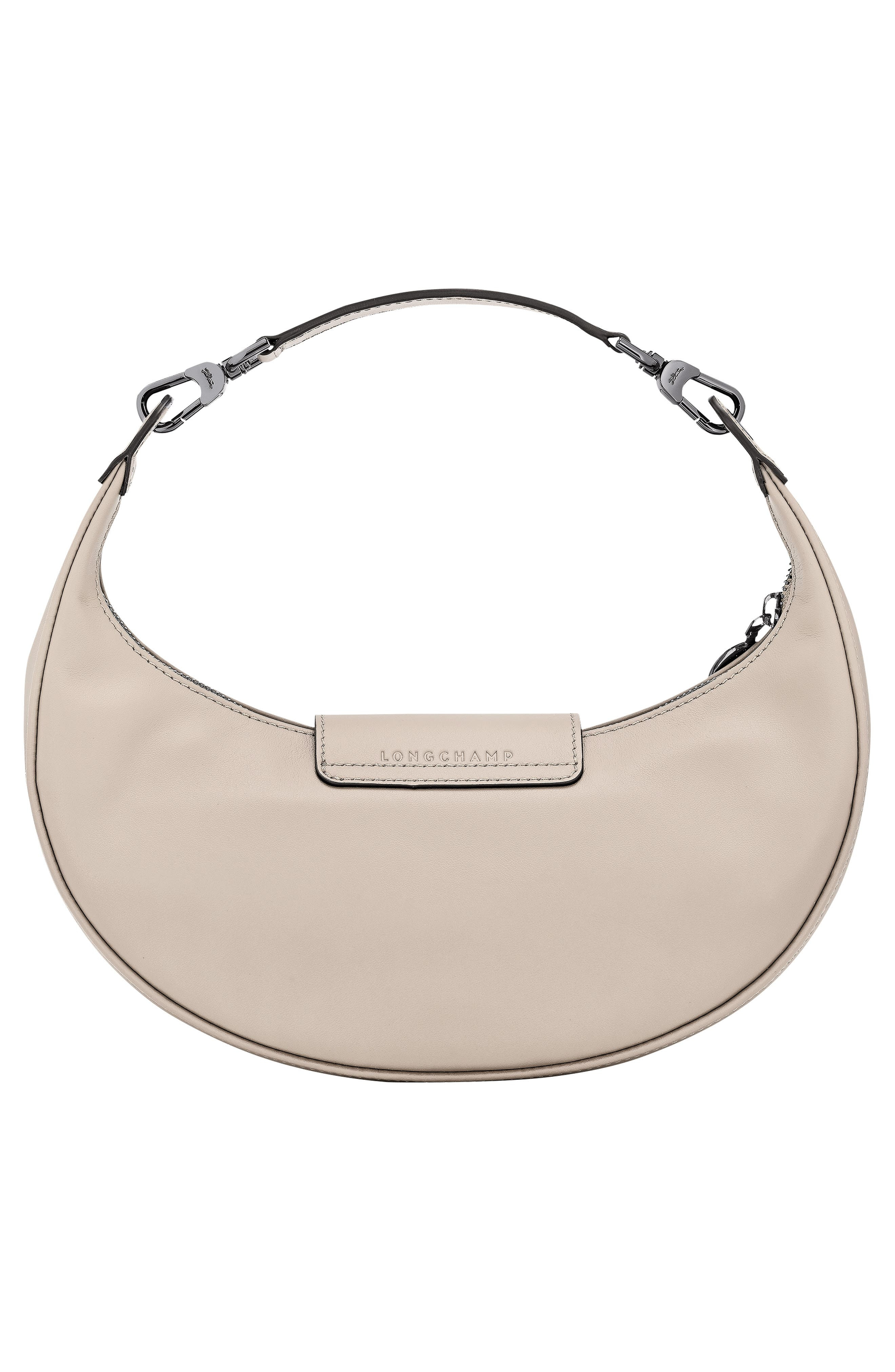 Longchamp Le Pliage Xtra Round Leather Top Handle Bag in Paper at Nordstrom - 3