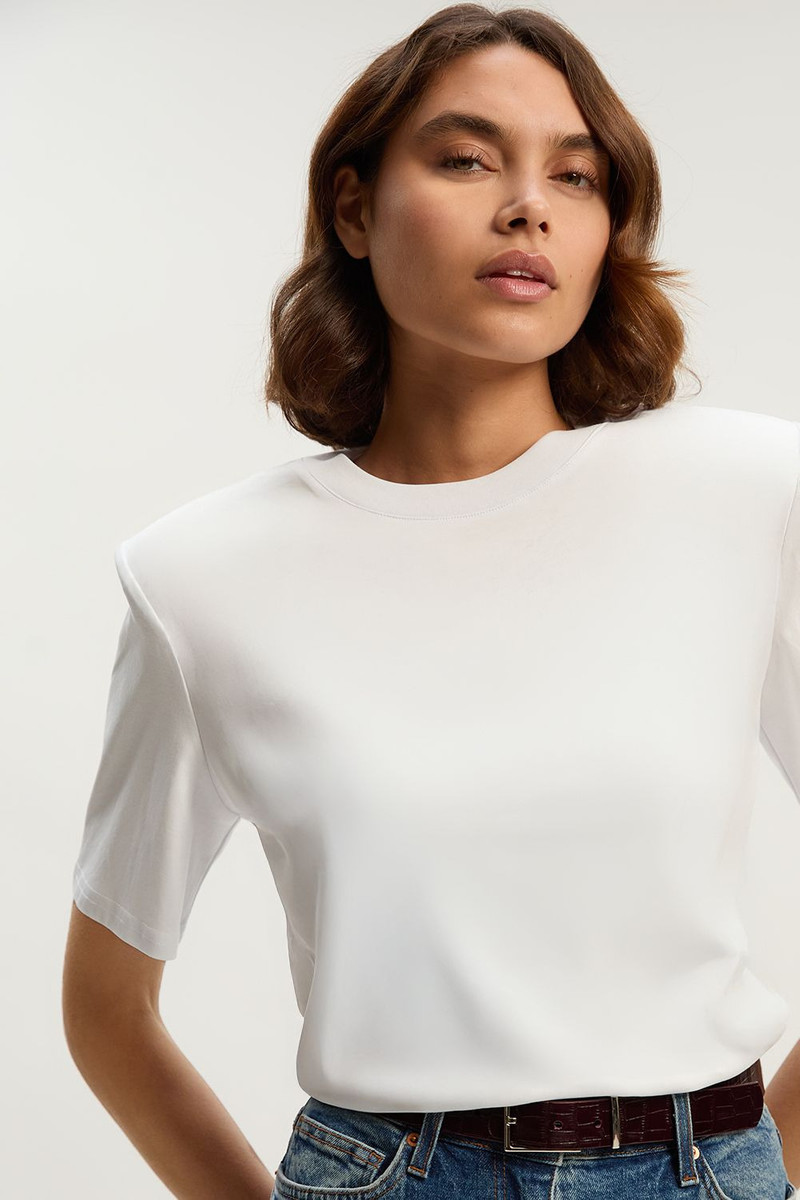 Power Shoulder Jersey T-Shirt 3