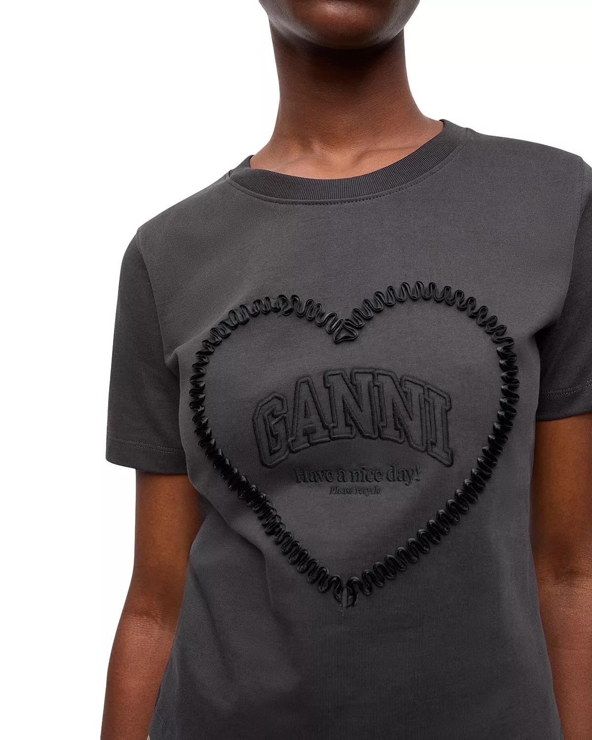 Heavy Heart Tonal Logo Tee - 4