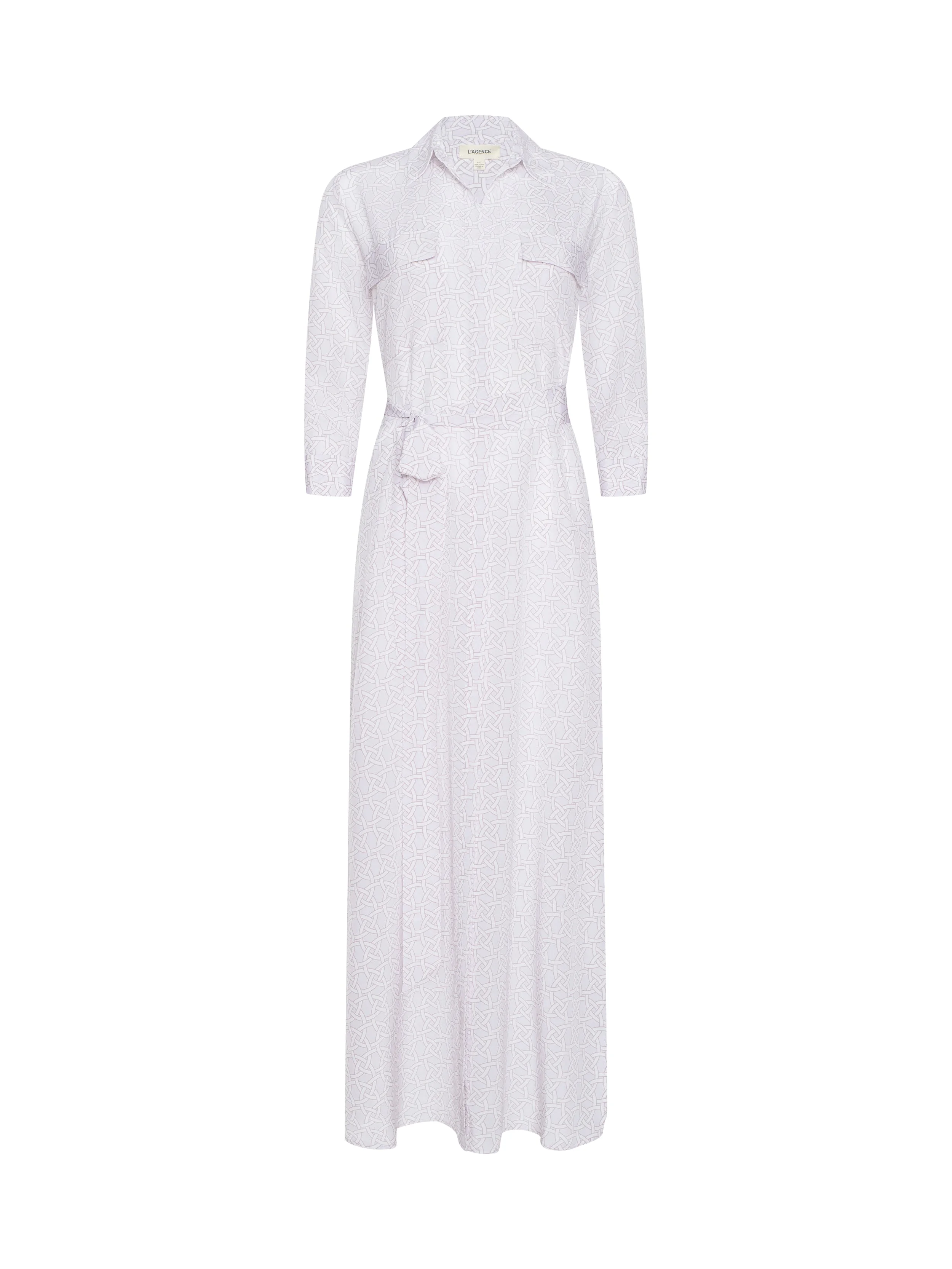 Cameron Silk Shirt Dress - 1