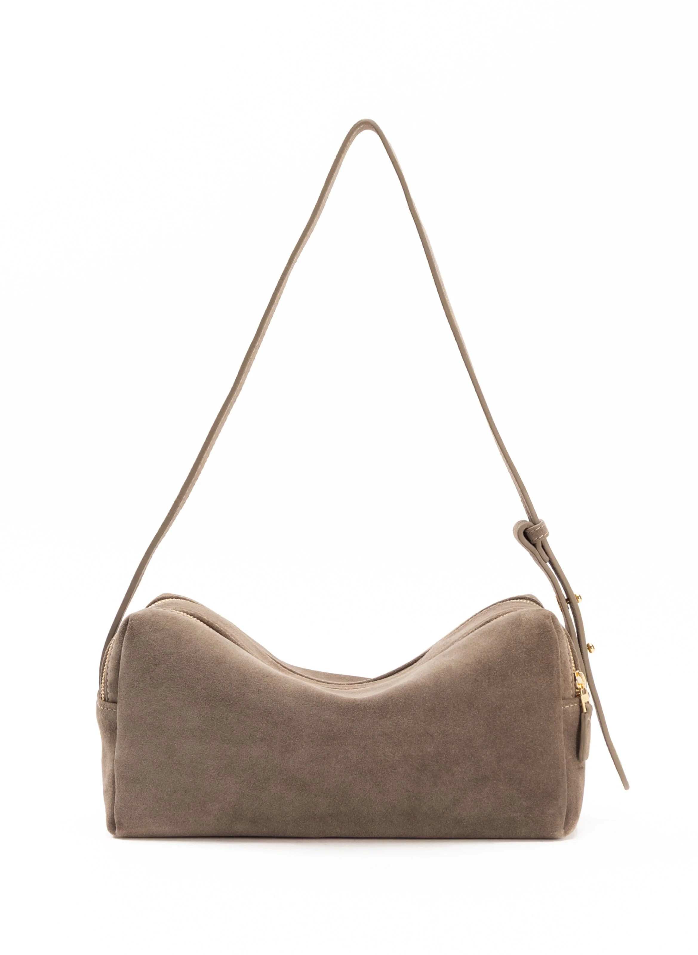Trousse Suede Taupe - 1