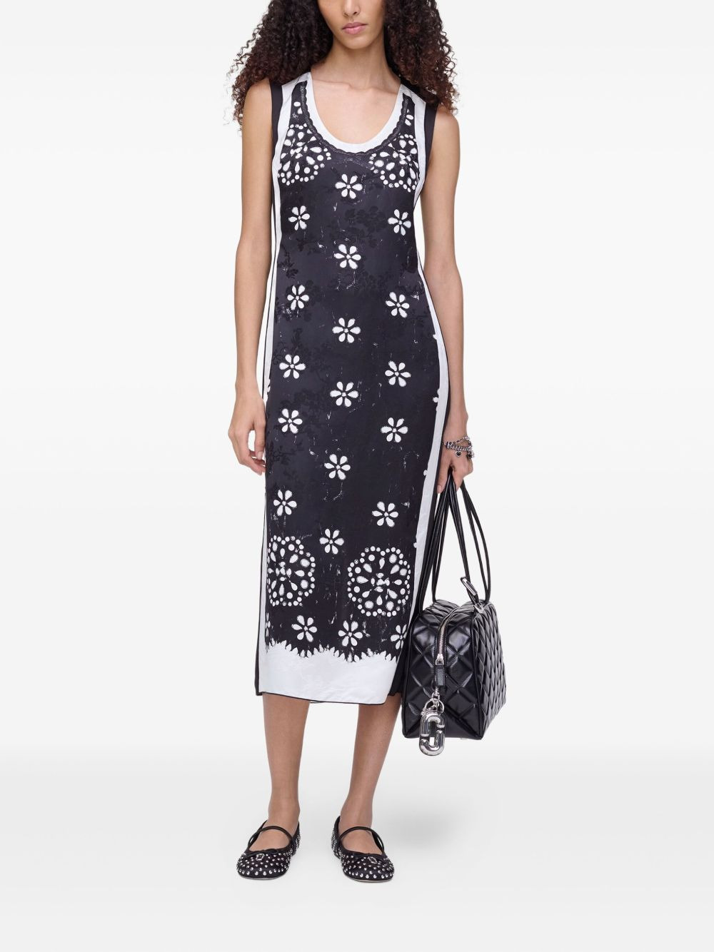 eyelet-floral dress - 2