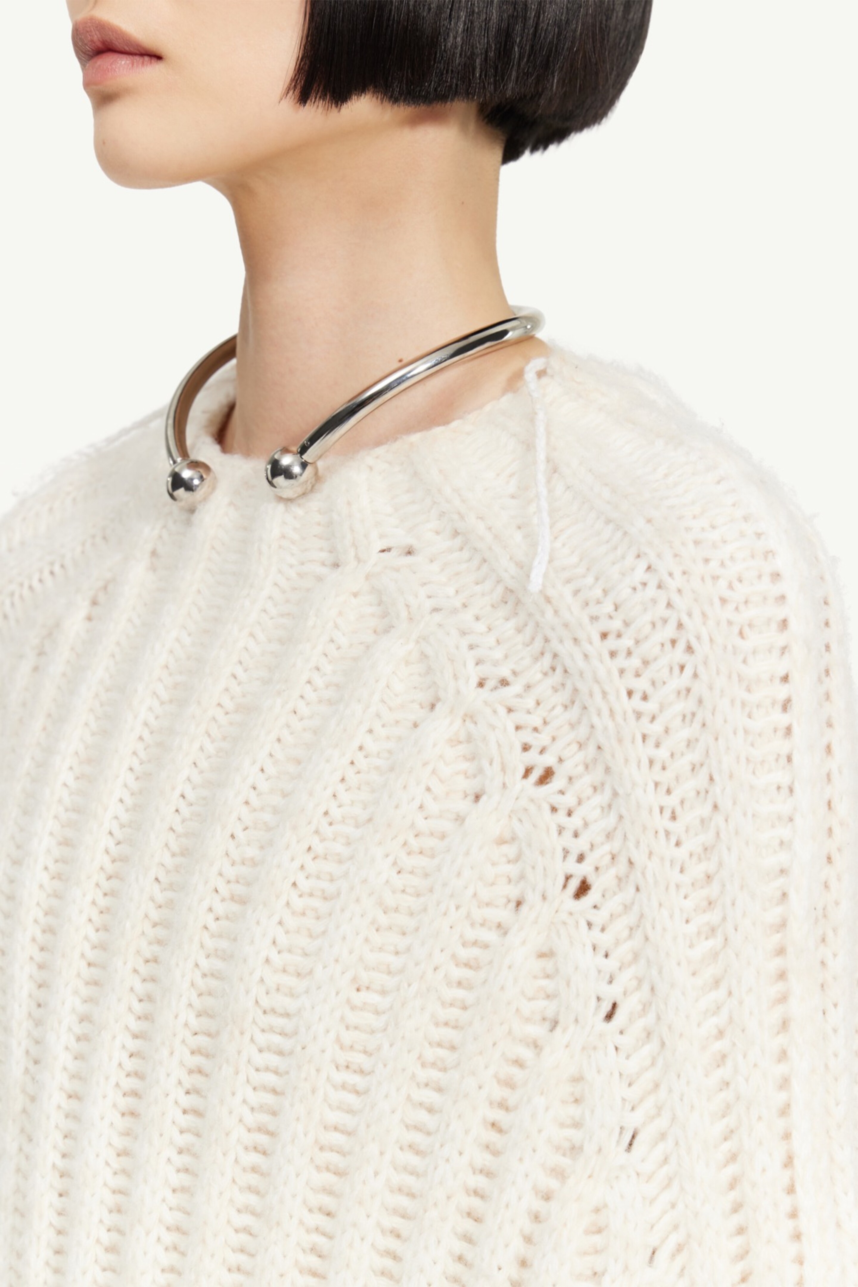 Chunky rib sweater - 6