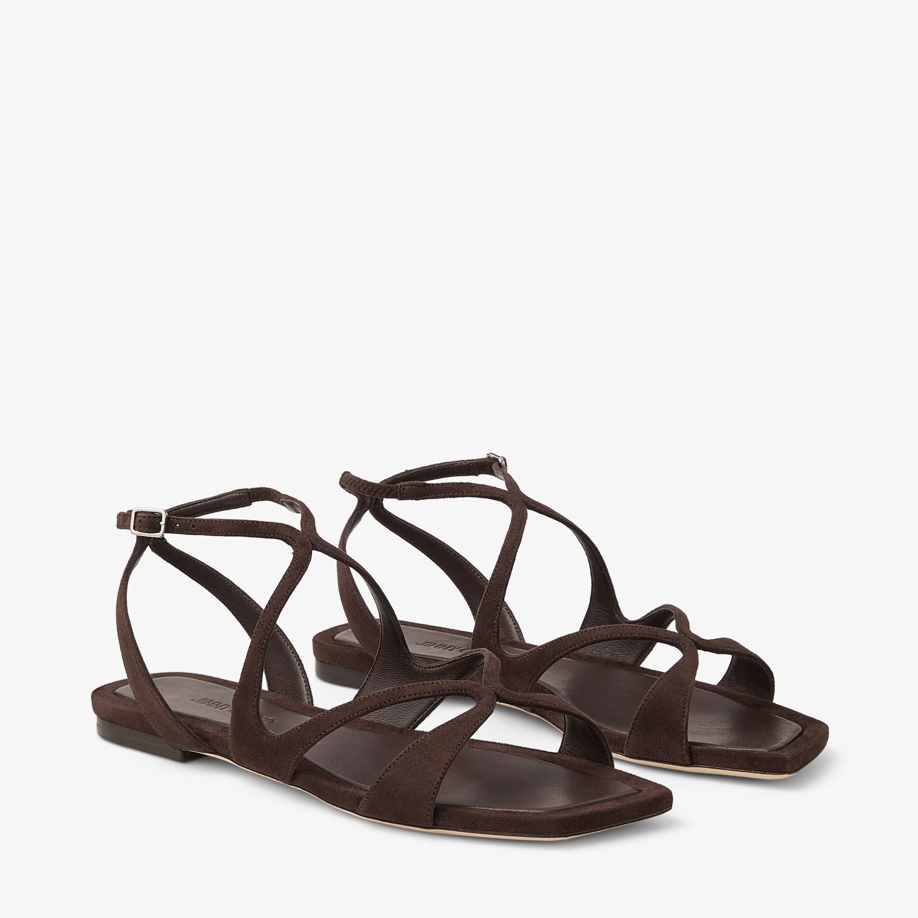 Ayla Flat
Chocolate Suede Flats - 3