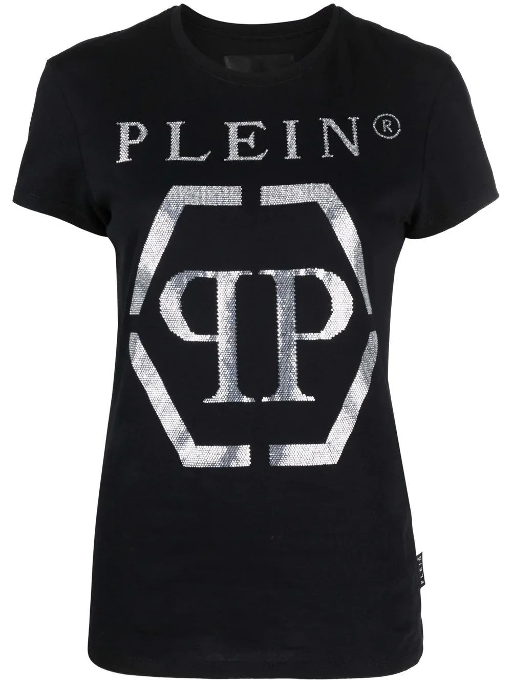 logo-print cotton T-shirt - 1
