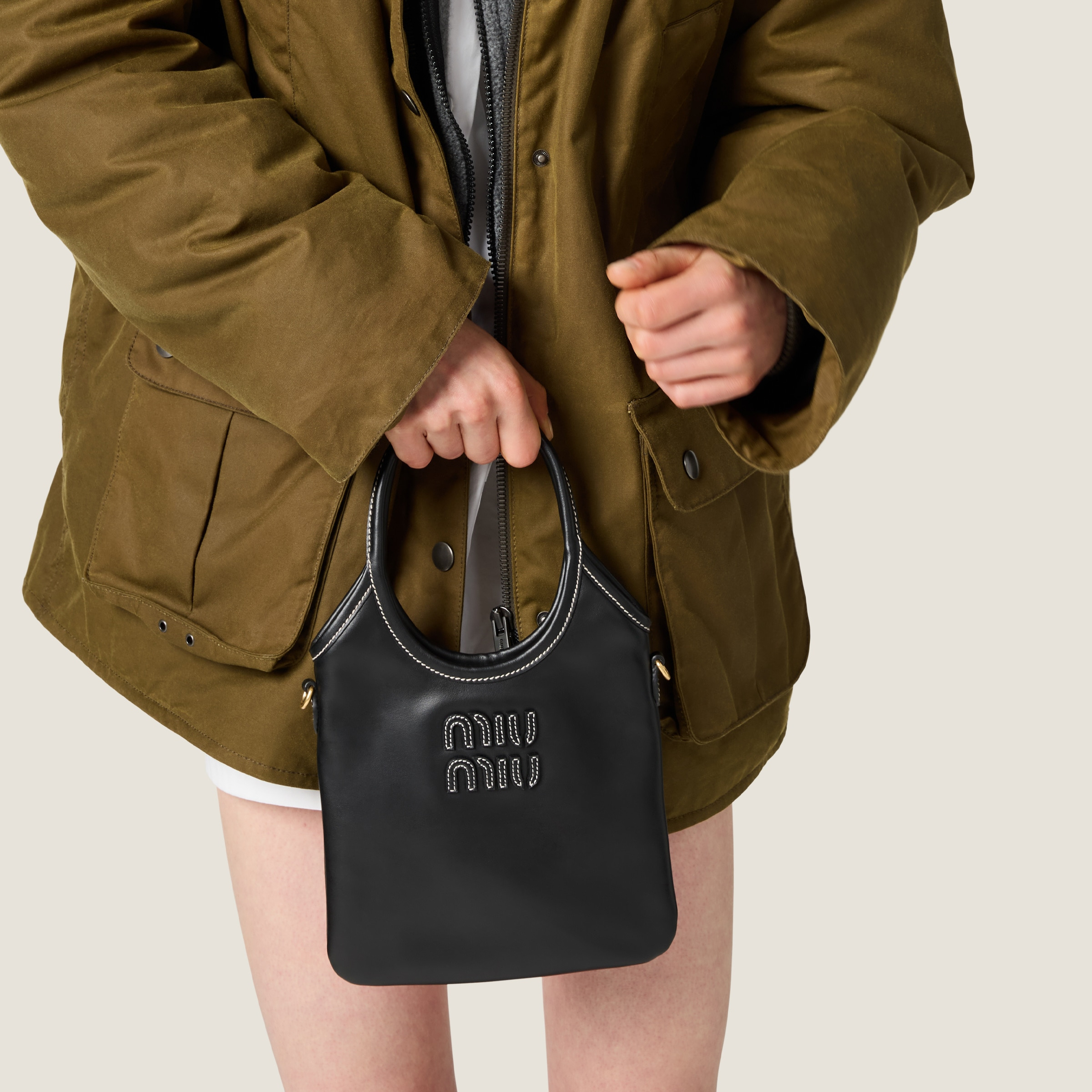 IVY leather handbag - 5
