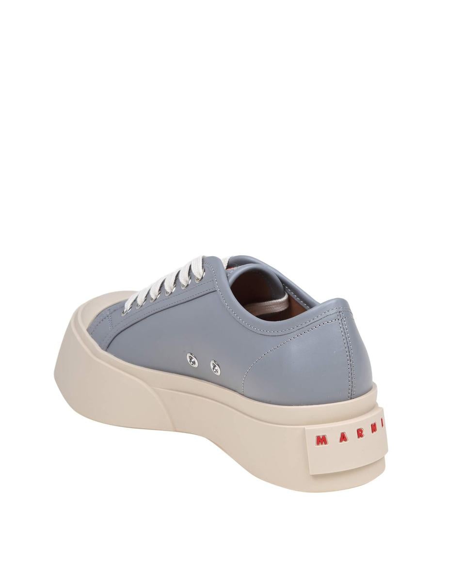 Marni MARNI LEATHER LACE-UP SNEAKERS - 4