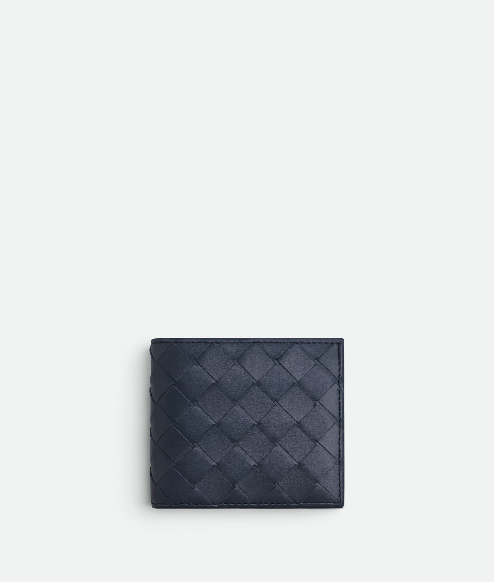 Intrecciato Bi-Fold Wallet With Coin Purse - 1