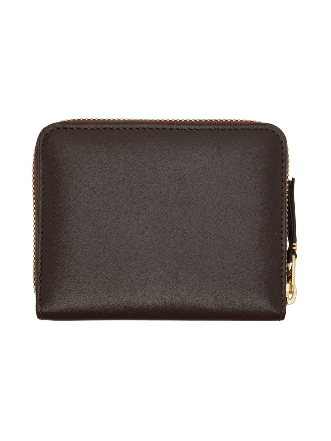 Brown Leather Multicard Zip Card Holder - 2
