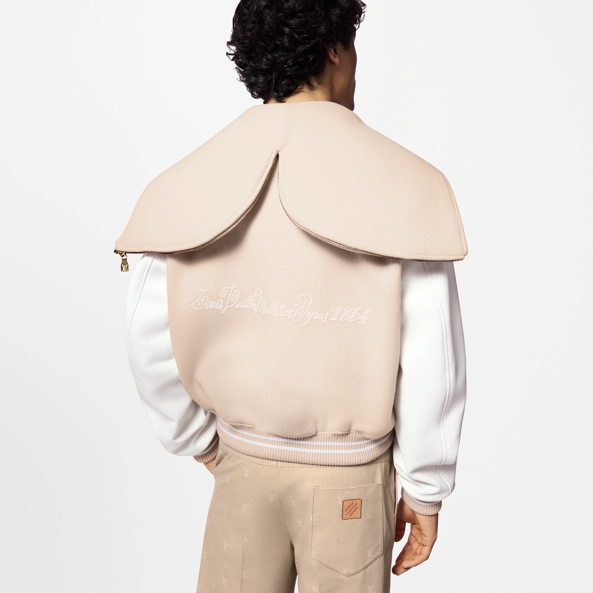Calfskin Sailor Varsity  Jacket - 8