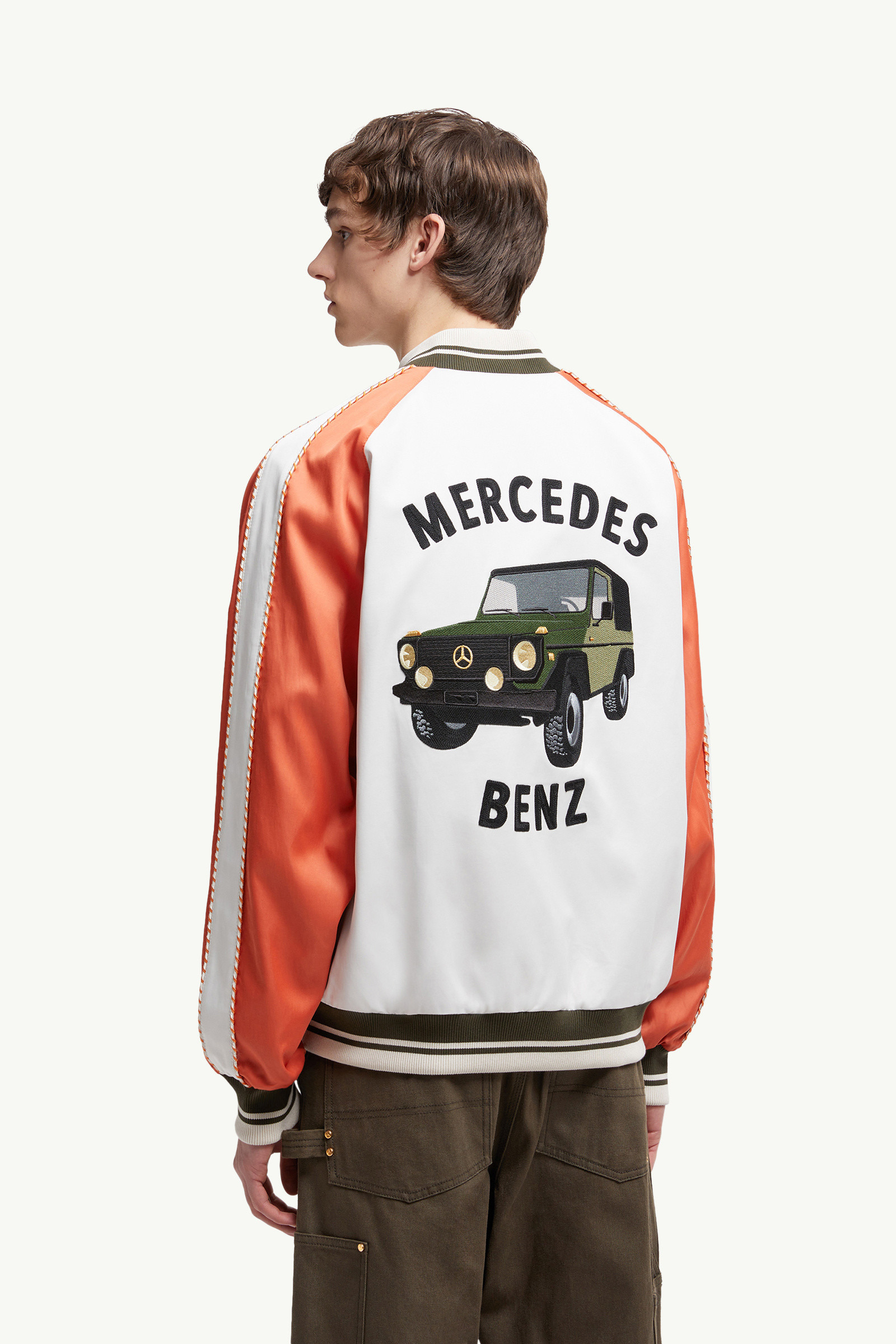 Moncler x Mercedes-Benz by NIGO Satet Reversible Satin Bomber - 5