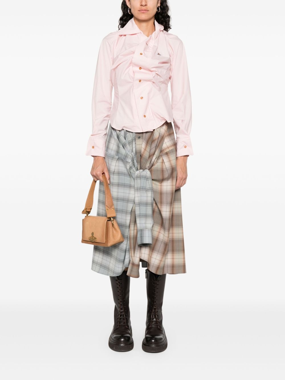 gathered shirt - 2