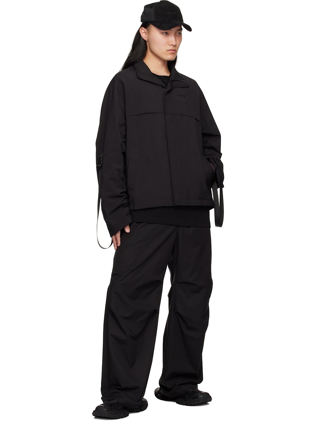 Black Logo Track Pants - 4